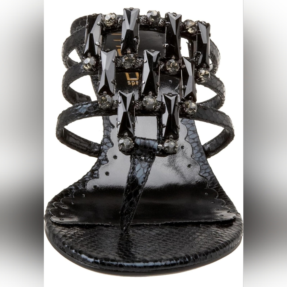 NWOT Moda Spana Crystal Heels